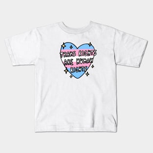 trans rights are human rights Kids T-Shirt